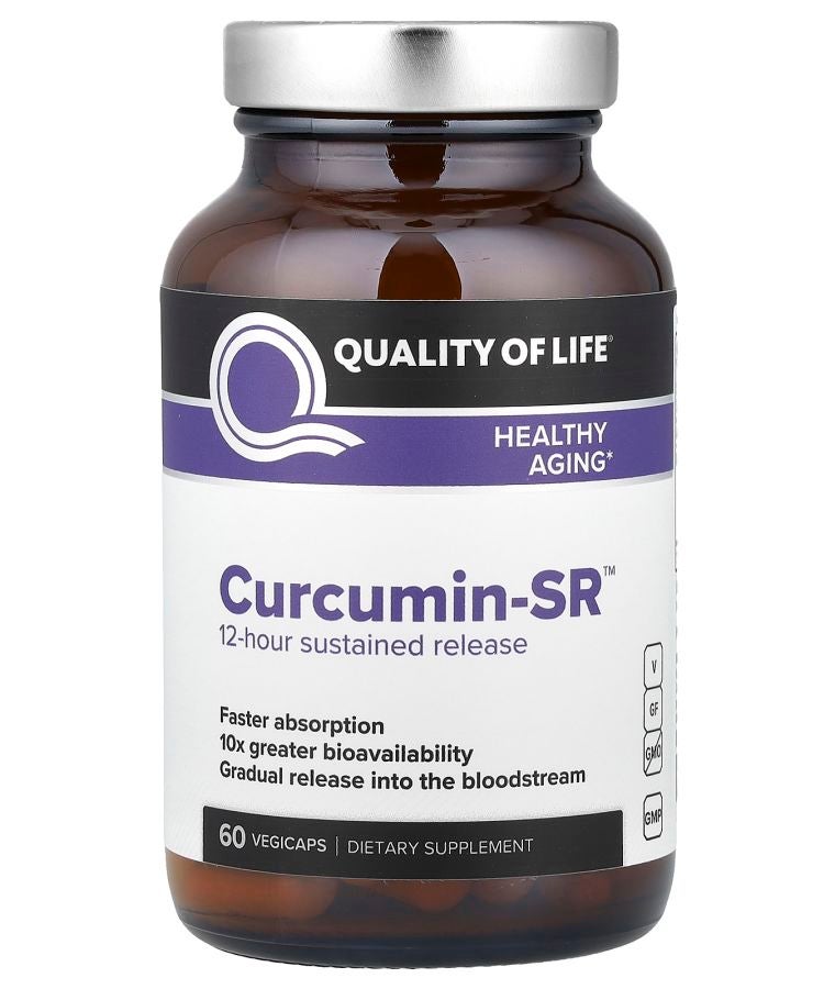 Quality of Life Curcumin-SR™ 500 mg 60 Vegicaps