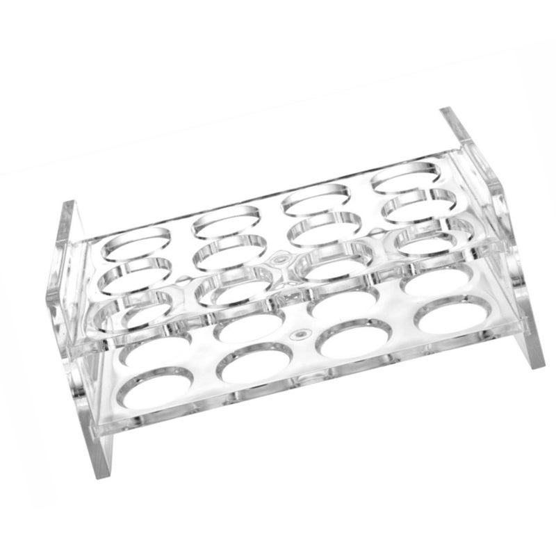 Modern Easy Clean Vertical Wine Holder Space Efficient Sturdy Home Accessory Clear - Image 2