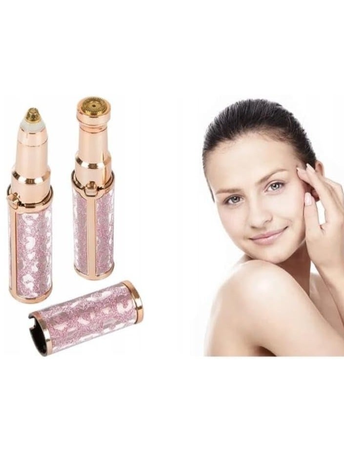 BLAWLESS 2 in 1 Women's Facial Hair Trimmer, Rechargeable Facial and Eyebrow Trimmer, Painless Hair Removal Device, Facial Hair Trimmer for Women, Facial Shaver for Upper Lip Hair Removal - 003 - Image 1