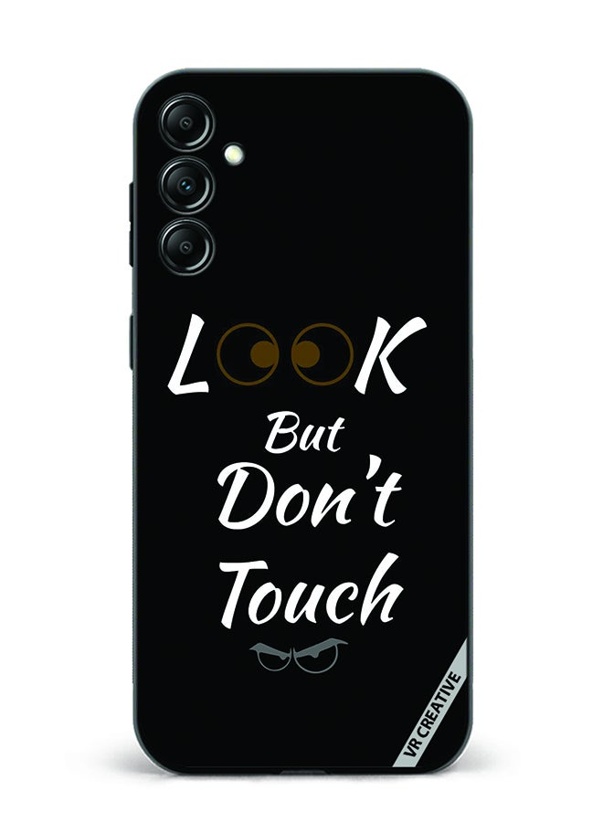 VR CREATIVE Protective Case Cover For Samsung Galaxy A55 Look But Don't Touch Design Multicolour - Image 1