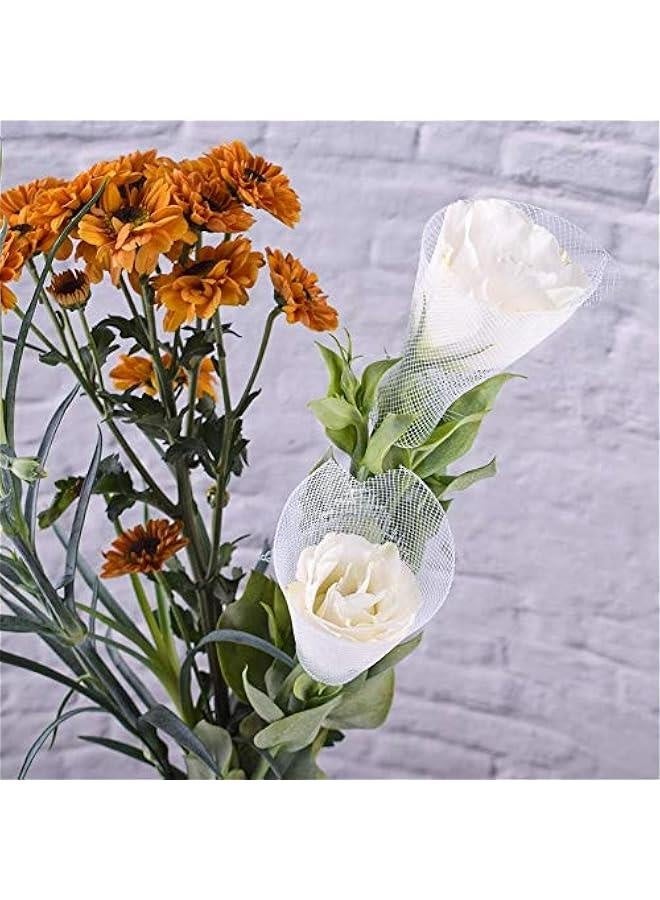 50 Yards Stiff Horsehair Braid 2 Inch for Polyester Boning Sewing Wedding Dress Dance Gowns Dress Accessories, White - Image 5