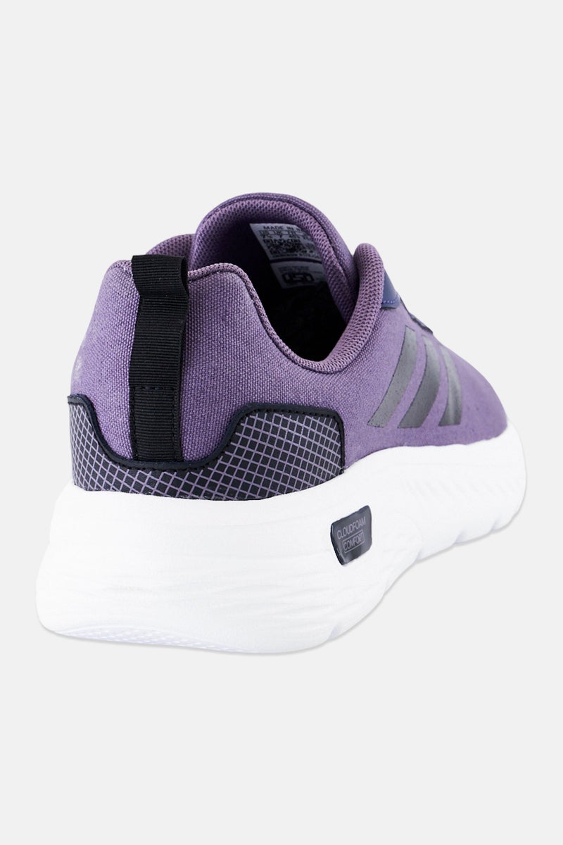 Adidas Men Cloudfoam Comfort Lace Up Outdoor Shoes, Purple - Image 3
