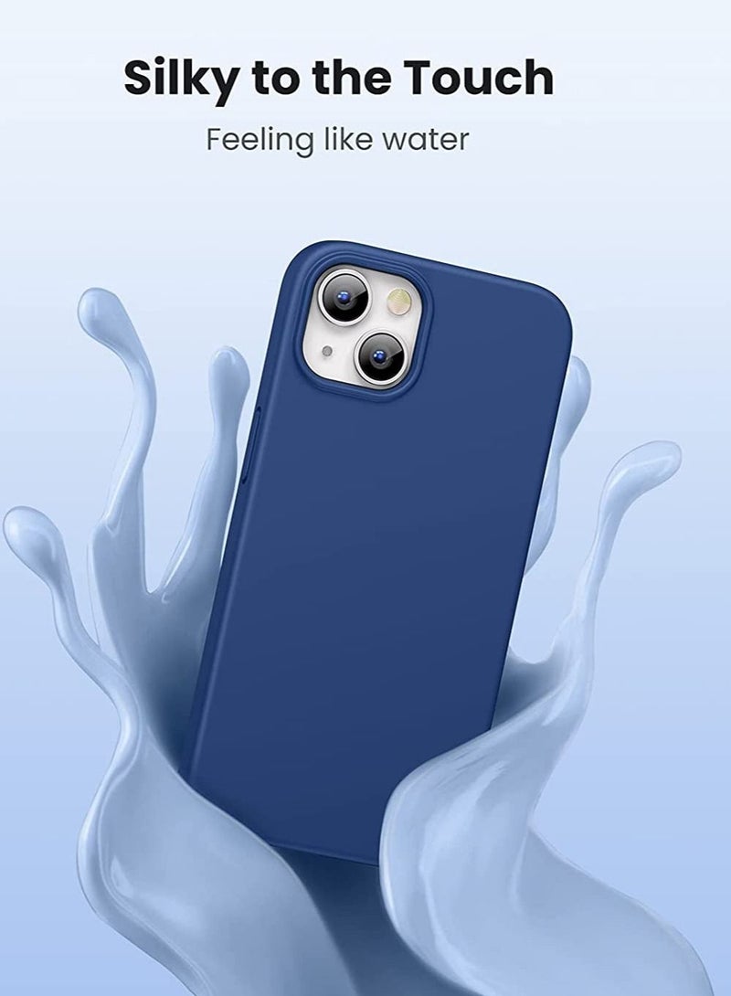 DUSALA iPhone 13 Case 6.1 inch Silicone Protective Case Soft Liquid Gel Rubber Cover Shockproof Bumper Anti-Scratch Anti-Fingerprint Anti-Drop Slim Thin Cover - Image 2