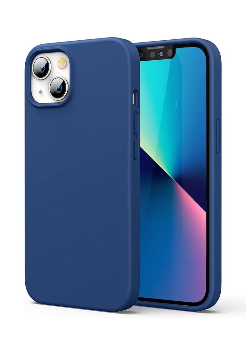 DUSALA iPhone 13 Case 6.1 inch Silicone Protective Case Soft Liquid Gel Rubber Cover Shockproof Bumper Anti-Scratch Anti-Fingerprint Anti-Drop Slim Thin Cover - Image 1