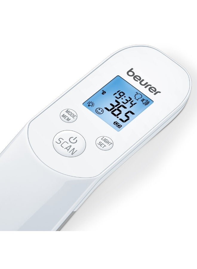Beurer مقياس حرارة غير تلامسي بالأشعة تحت الحمراء Beurer FT 85 3 في 1 مع إنذار للحمى ووظيفة الذاكرة - Image 3