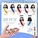 Bememo 25 Pcs Little Jesus Figures Mini Jesus Loves You Figures Original Design Multicolor Tiny Figurines to Hide and Seek Sunday School Religious Party Favors GiftLively Colors - Image 3