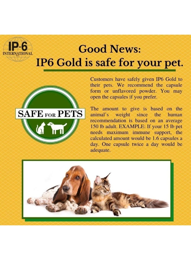 IP6 Gold , Ip-6 & Myo-Inositol, Unflavored Powder 308 Gm - Inositol Hexaphosphate Supplement - Vegan, Non Gmo, Gluten Free - Image 5