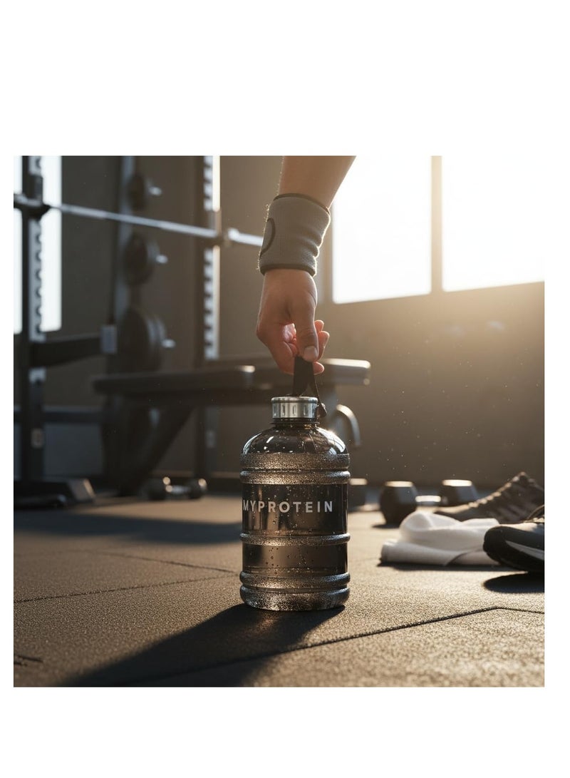 Sports Water Bottle 1.9L  Large Water Bottle with Leakproof Metal Lid and Durable Carry Handle – Perfect for Gym, Workout, and Daily Walking - Image 3