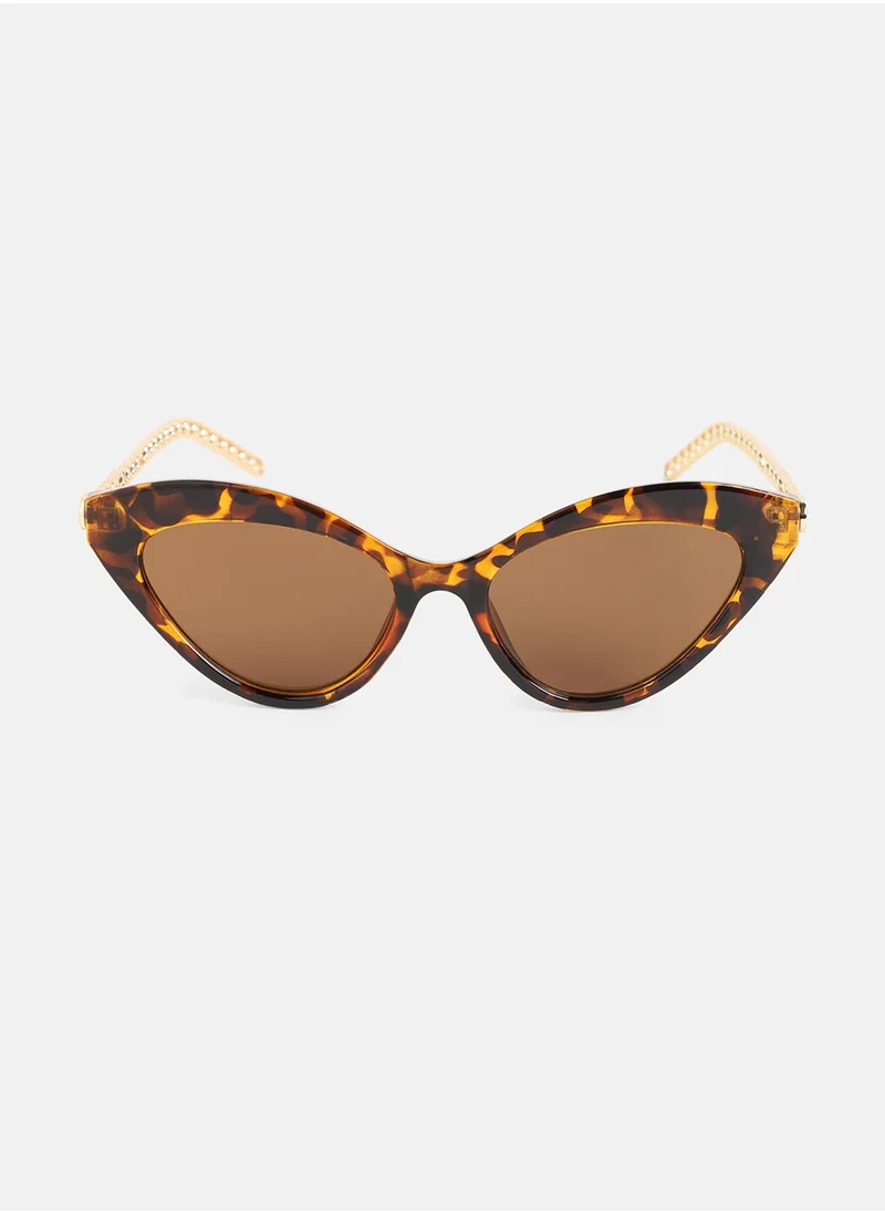 Haute Sauce Tortoise Shell Cateye Sunglasses