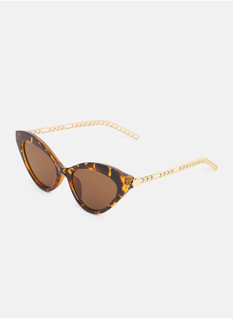 Haute Sauce Tortoise Shell Cateye Sunglasses