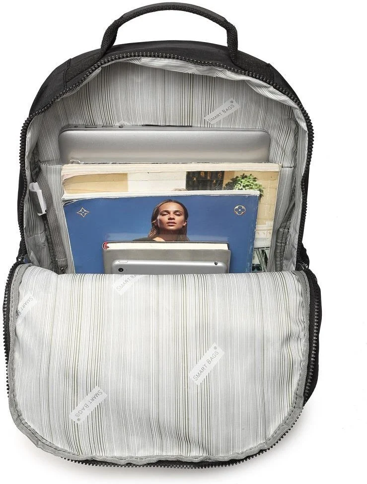 سمارت باجس Large Size Crinkle Fabric Backpack 3209