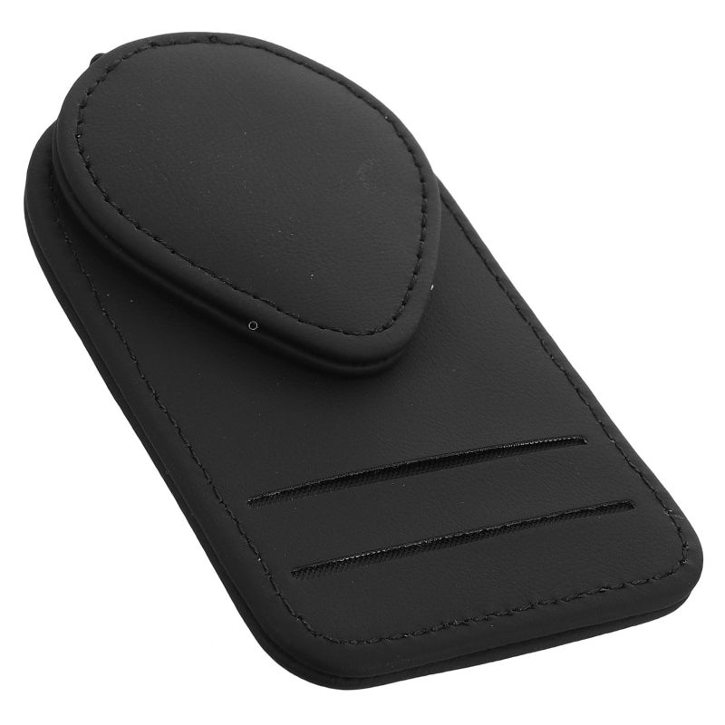 Car Visor Sunglasses Holder Vehicle Visor Eyeglass Clip Automotive Ticket Card Holder - Image 1