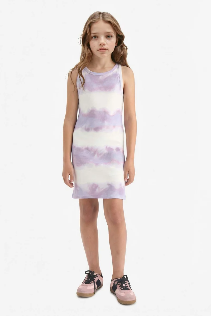 ديفاكتو Regular Fit Sleeveless Knitted Dress