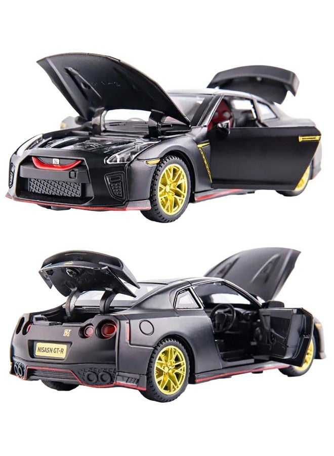 Magicwand 1:32 Scale Die-Cast Metal GT-R【Colors as Per Stock】 with Openable Doors and Pull Back Action with Lights & Music【Pack of 1】 - Image 1