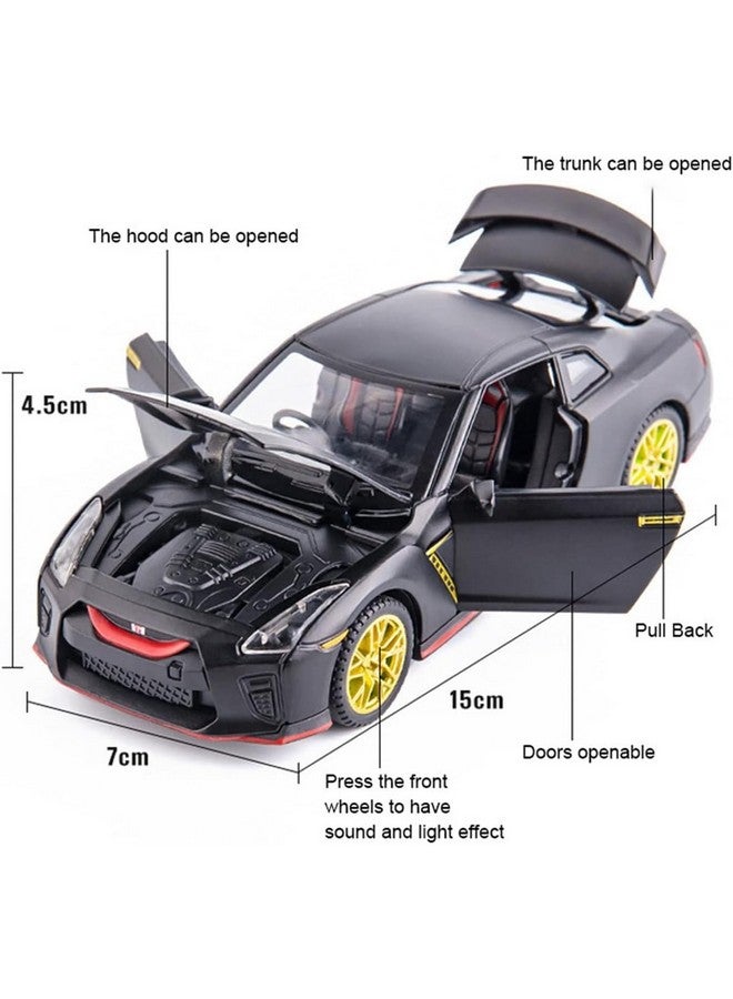 Magicwand 1:32 Scale Die-Cast Metal GT-R【Colors as Per Stock】 with Openable Doors and Pull Back Action with Lights & Music【Pack of 1】 - Image 2