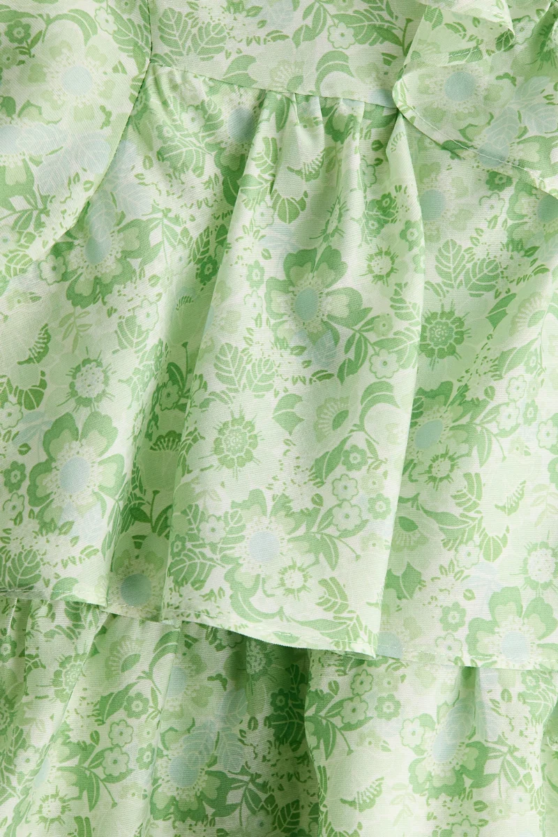 H&M Frill-trimmed blouse