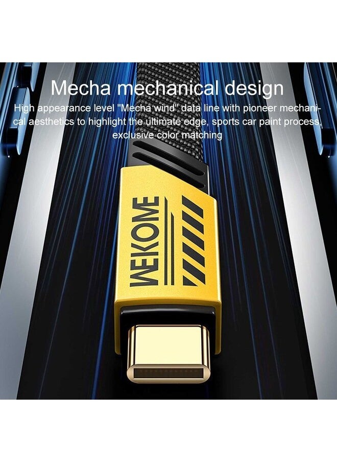 Mech Series 100W USB-C/Type-C to USB-C/Type-C Fast Charge Data Cable - pzsku/Z107CE1CC59AE29908302Z/45/_/1717024513/02abe930-5759-4350-96ca-6865592f70ac