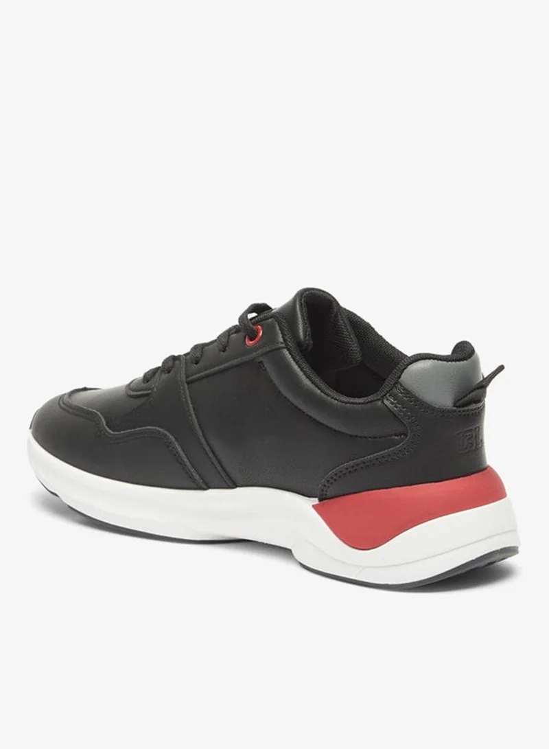 LBL by Shoexpress Men's Colourblock Sneakers with Lace-Up Closure