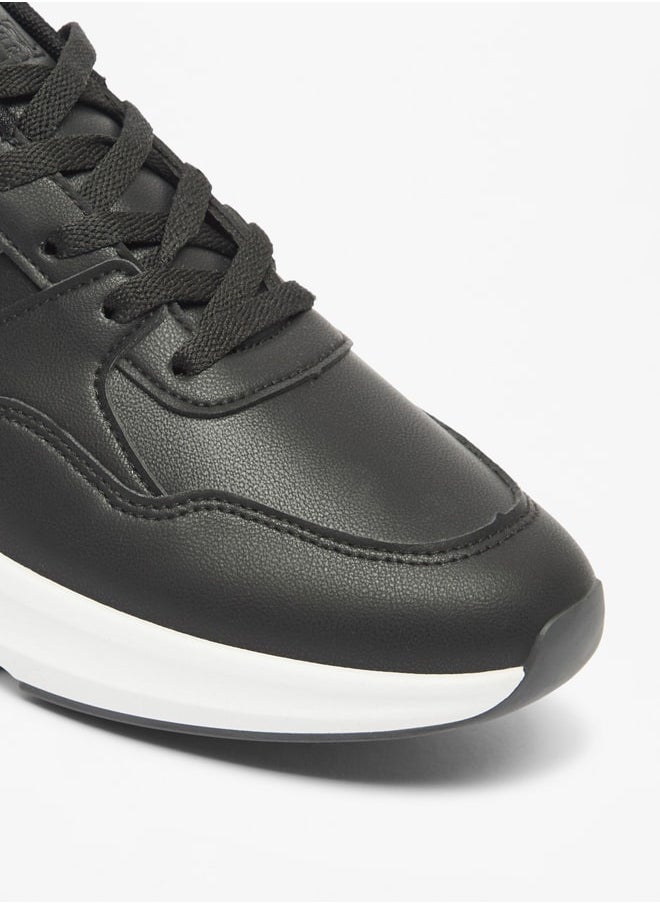 LBL by Shoexpress Men's Colourblock Sneakers with Lace-Up Closure  - Image 5