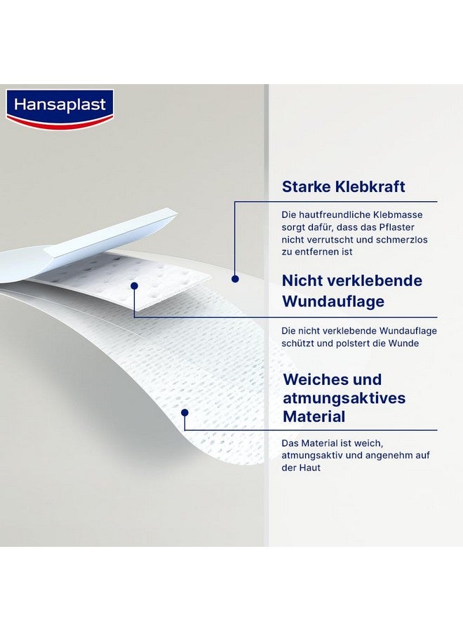 Hansaplast Sensitive Plasters (20 Strips) Skinfriendly And Hypoallergenic Wound Plasters With Bacteria Shield & Secure Adhesion Painlessly Removable  - Image 4
