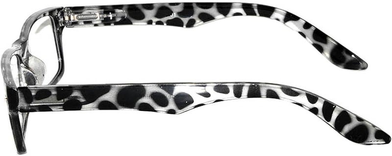 OWL Retro Fashion Style Narrow Rectangular Frame Clear Lens Eyeglasses - Image 3