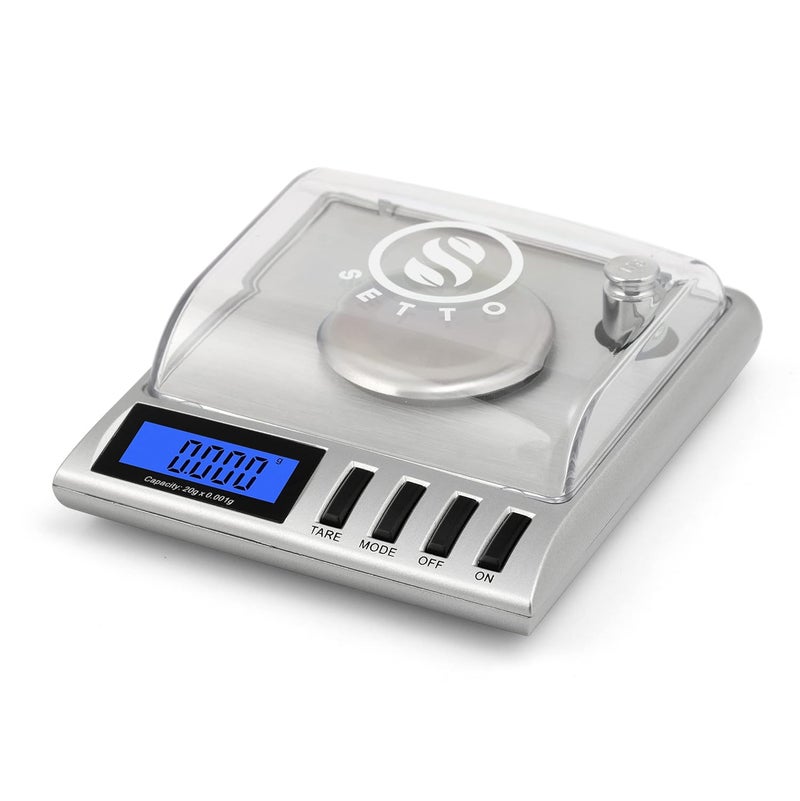 Ace Multipurpose Electronic Digital Weighing scale for Diamond Jewellery Ornaments Industry Chemicals Business purpose Capacity 20G 1mg - Image 3