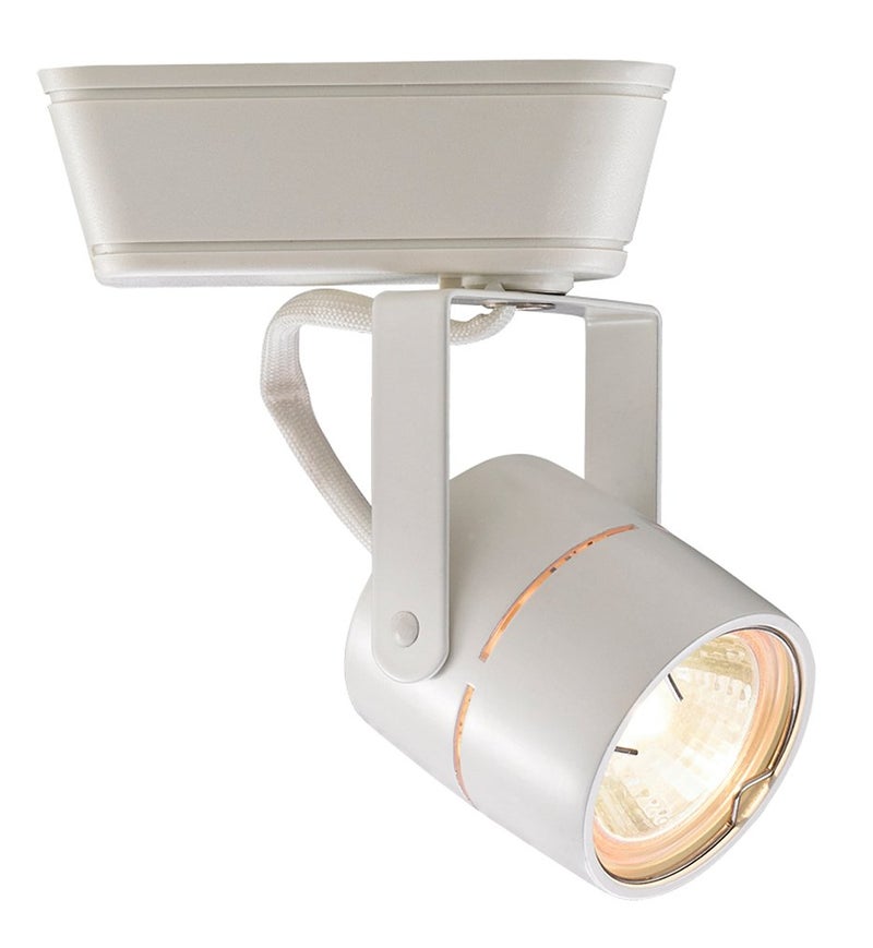 WAC Lighting, HT-809 Low Voltage Track Head with 8W LED Bulb in White for H Track - Image 1