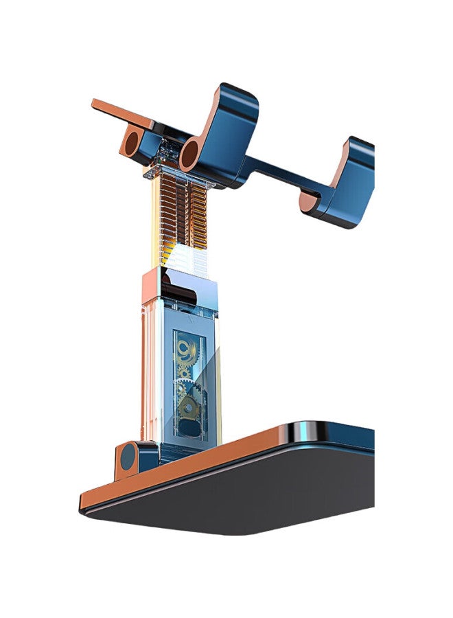 Lingchen Phone Stand, Desktop Tablet Stand, Lazy Stand For Binge-Watching, Online Classes, Gaming, Pubg, Exams, Study, Foldable, Height Adjustable, Universal For Ipad And Tablets, Midnight Black - Image 1