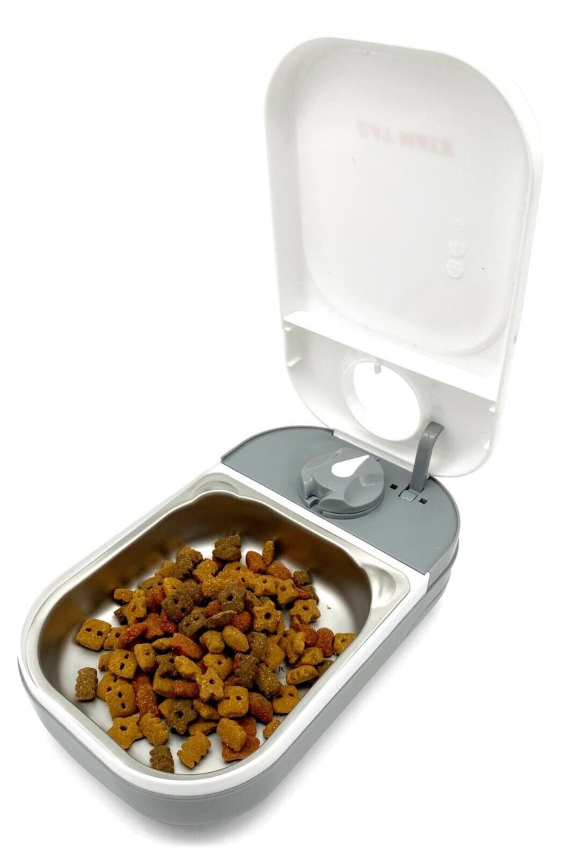 Cat Mate Stainless steel Bowl Inserts (402) - Compatible with Cat Mate C100 and C200 Automatic Feeders, Suitable for Wet and Dry Food (Pack of 2) - Image 5