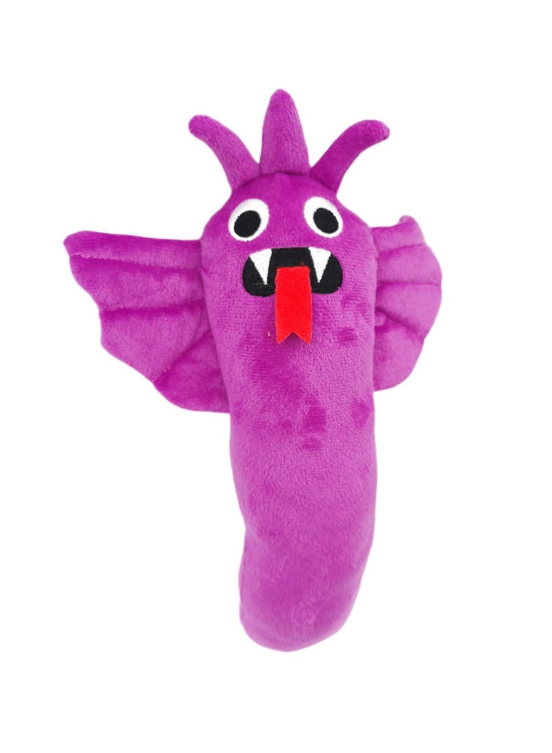 37cm Purple Flying Dragon Plush Toy, Banban Garden Soft Cartoon Doll Ornaments, Suitable As A Gift For Children And Relatives On Birthdays And Holidays - Image 1