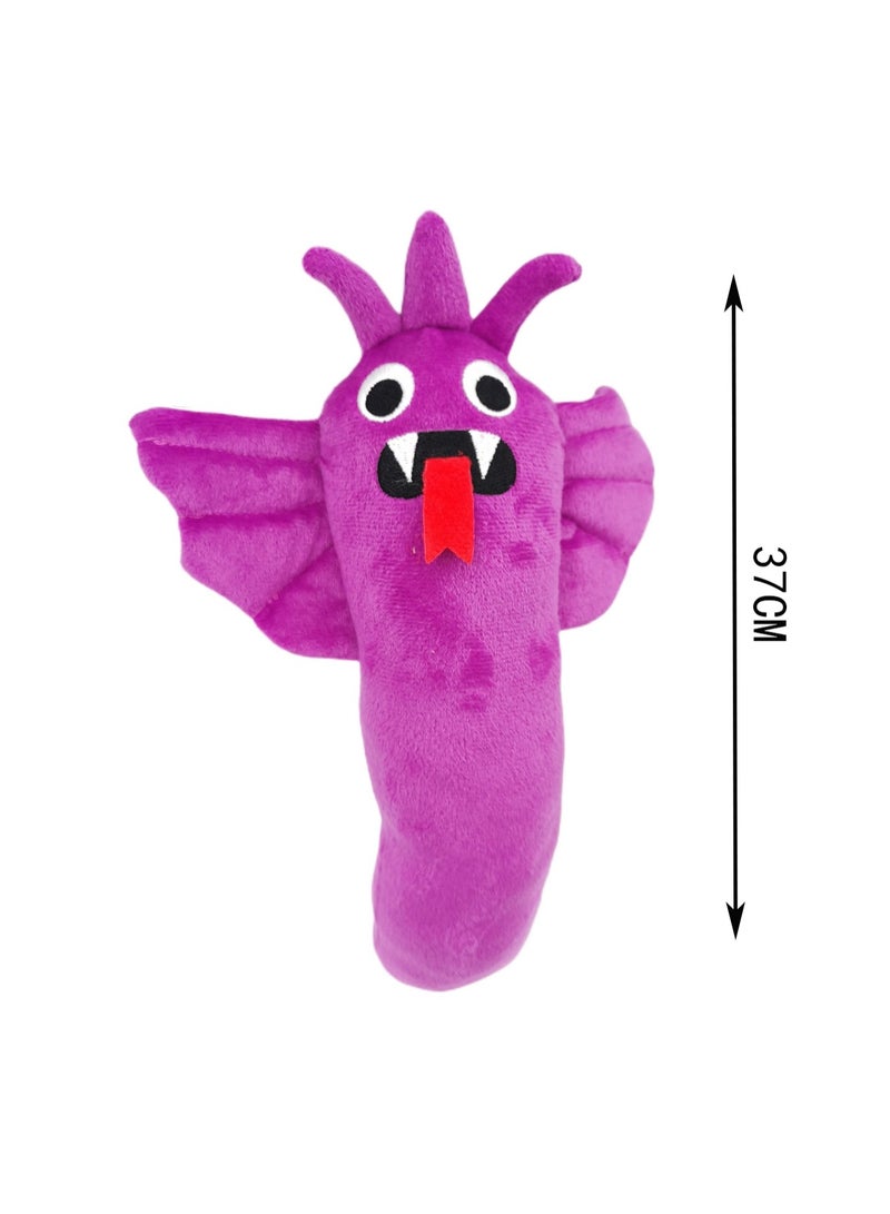37cm Purple Flying Dragon Plush Toy, Banban Garden Soft Cartoon Doll Ornaments, Suitable As A Gift For Children And Relatives On Birthdays And Holidays - Image 2