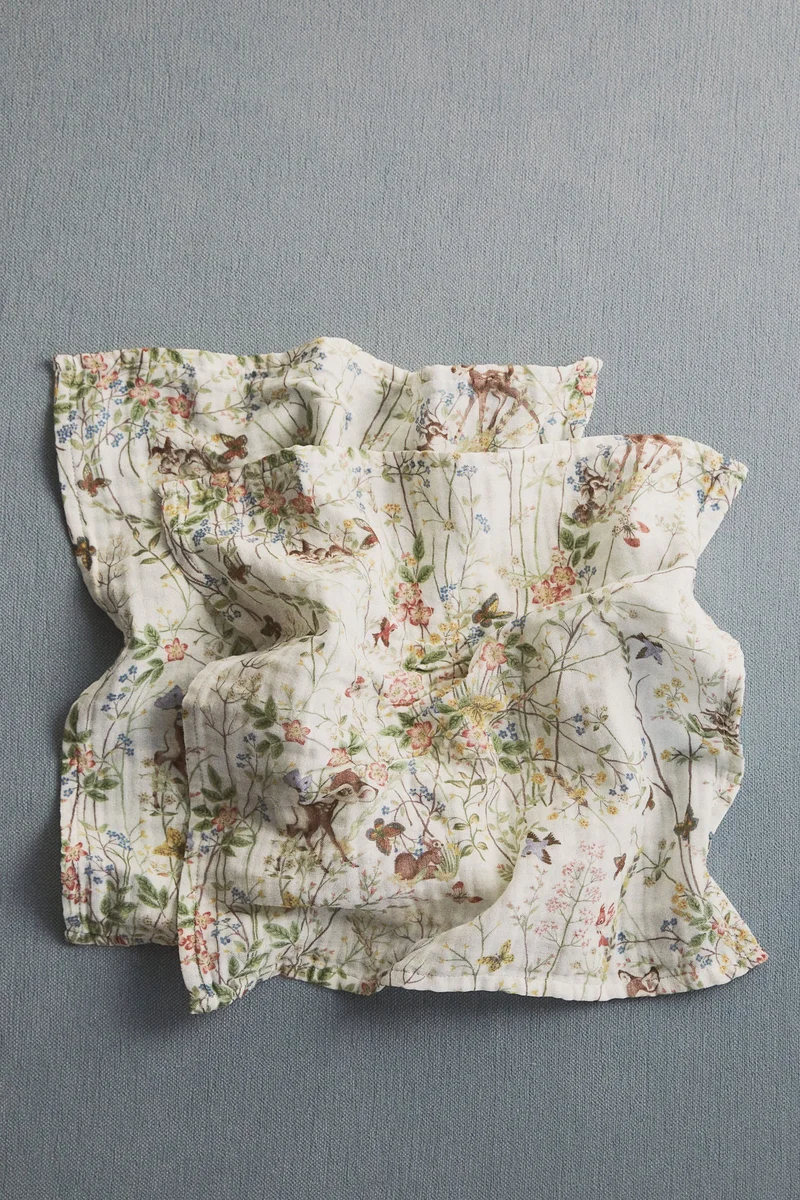 H&M 2-Pack Small Muslin Cloths