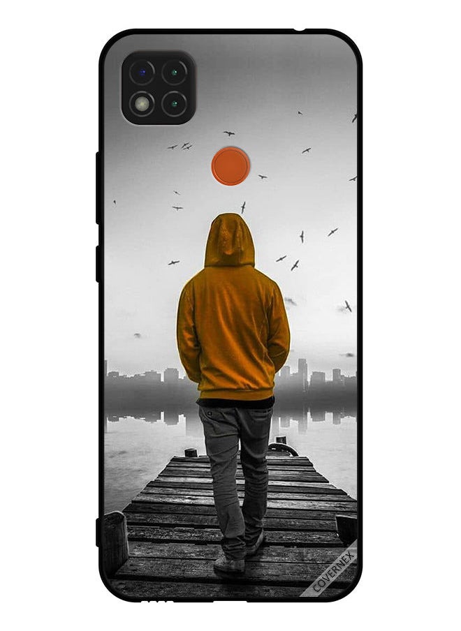 Covernex Protective Case Cover For Xiaomi Redmi 9C Sad Boy Walking  - Image 1