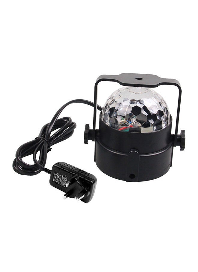 NIBEMINENT Sound Active Mini Rgb LED Light Crystal Magic Ball Effect Stage Lighting  - Image 1