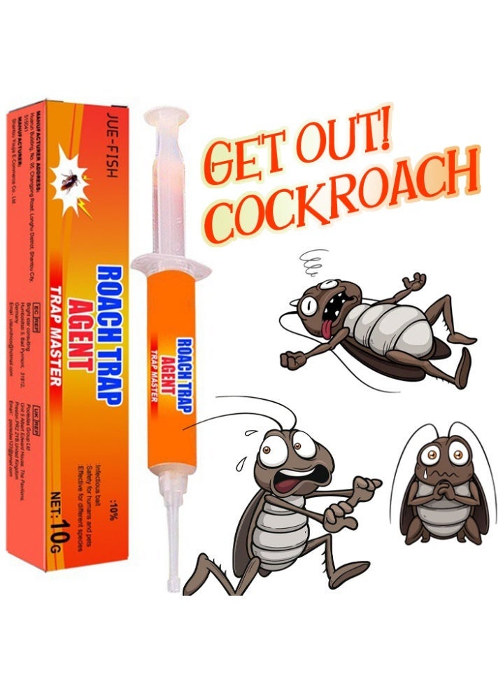 JUE-FISH Cockroach Gel Killer for Homes & Kitchens - Safe Cockroach Control Gel Eliminates Roaches 1PCS - Image 1