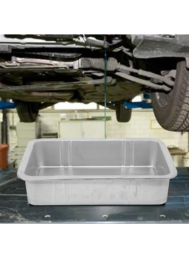 Generic Oil Drain Pan Leak Portable Universal Metal Construction Automotive Oil Change Container (Size : M)  - Image 5