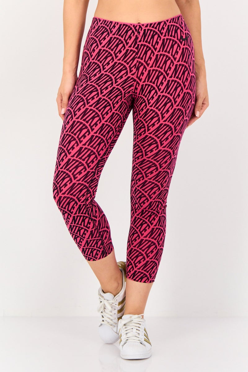 Nike Women Sportswear Fit 3/4 Training Leggings, Multicolor - Image 1