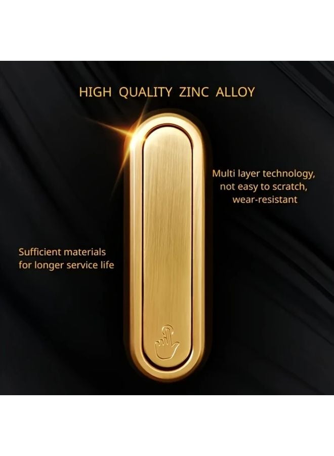 1pc Heavy Duty Metal Folding Hook Wall Mountable Polished Finish Easy Screw Installation - Image 3