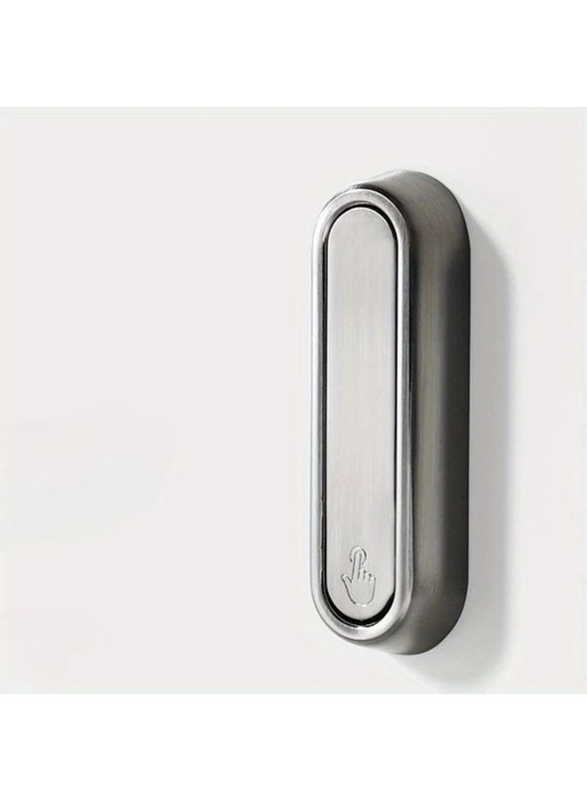 1pc Heavy Duty Metal Folding Hook Wall Mountable Polished Finish Easy Screw Installation - Image 1