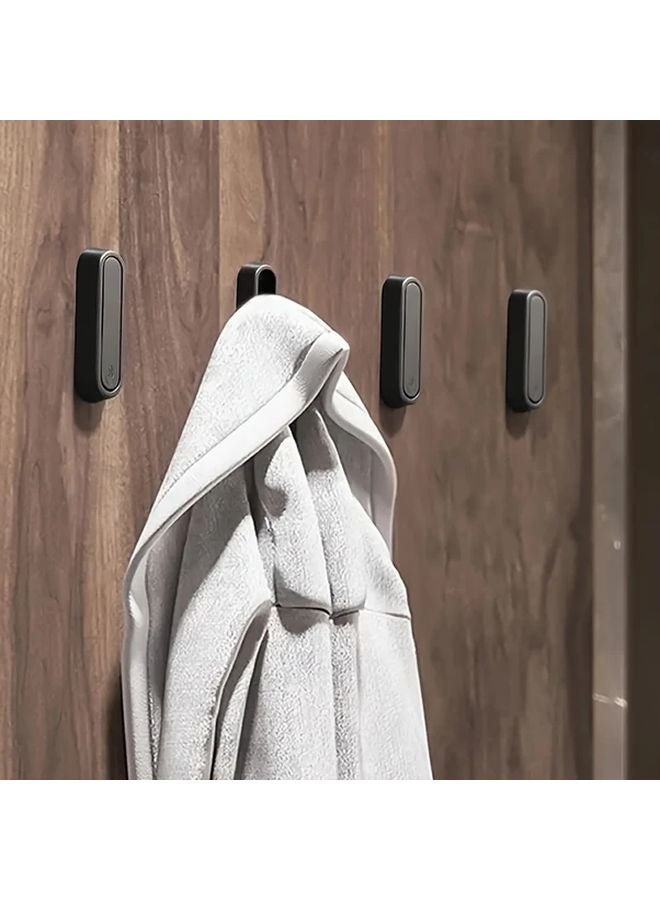 1pc Heavy Duty Metal Folding Hook Wall Mountable Polished Finish Easy Screw Installation - Image 5