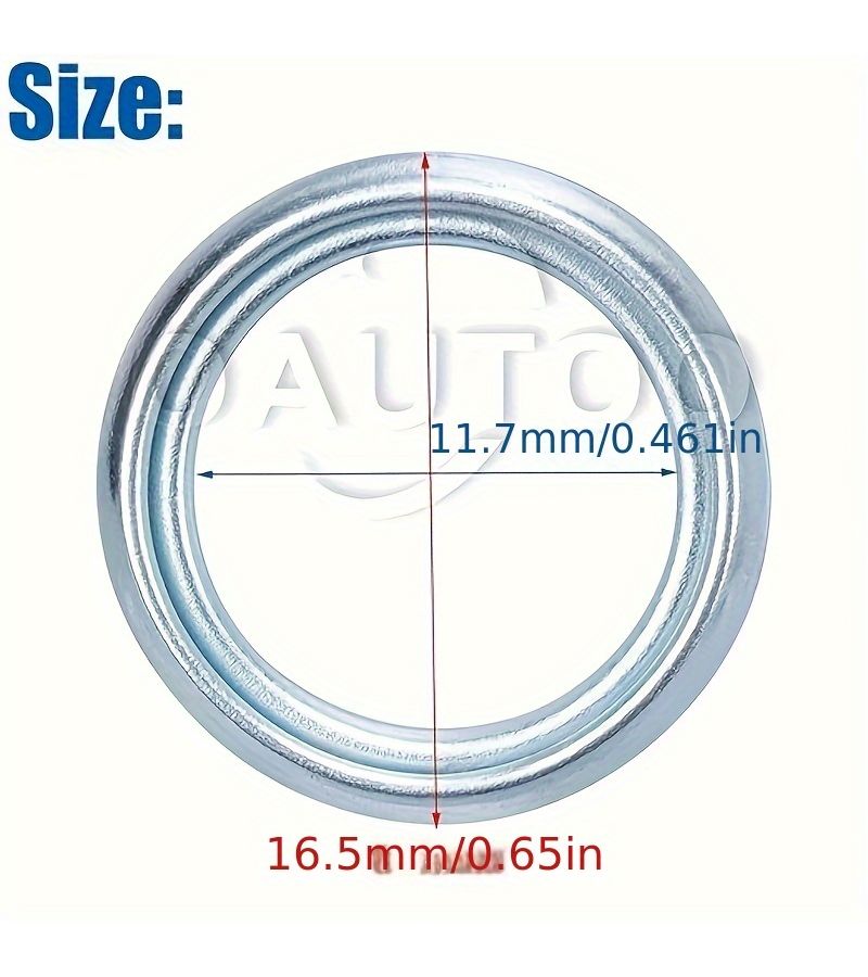 12 Pcs Transmission Drain Plug 2 Screws With 10 Washers Kit For Toyota 4Runner Corolla Land Cruiser RAV4 Sequoia Tacoma Tundra Lexus GS GX IS LC LS LX RC SC 1978 On - Image 4