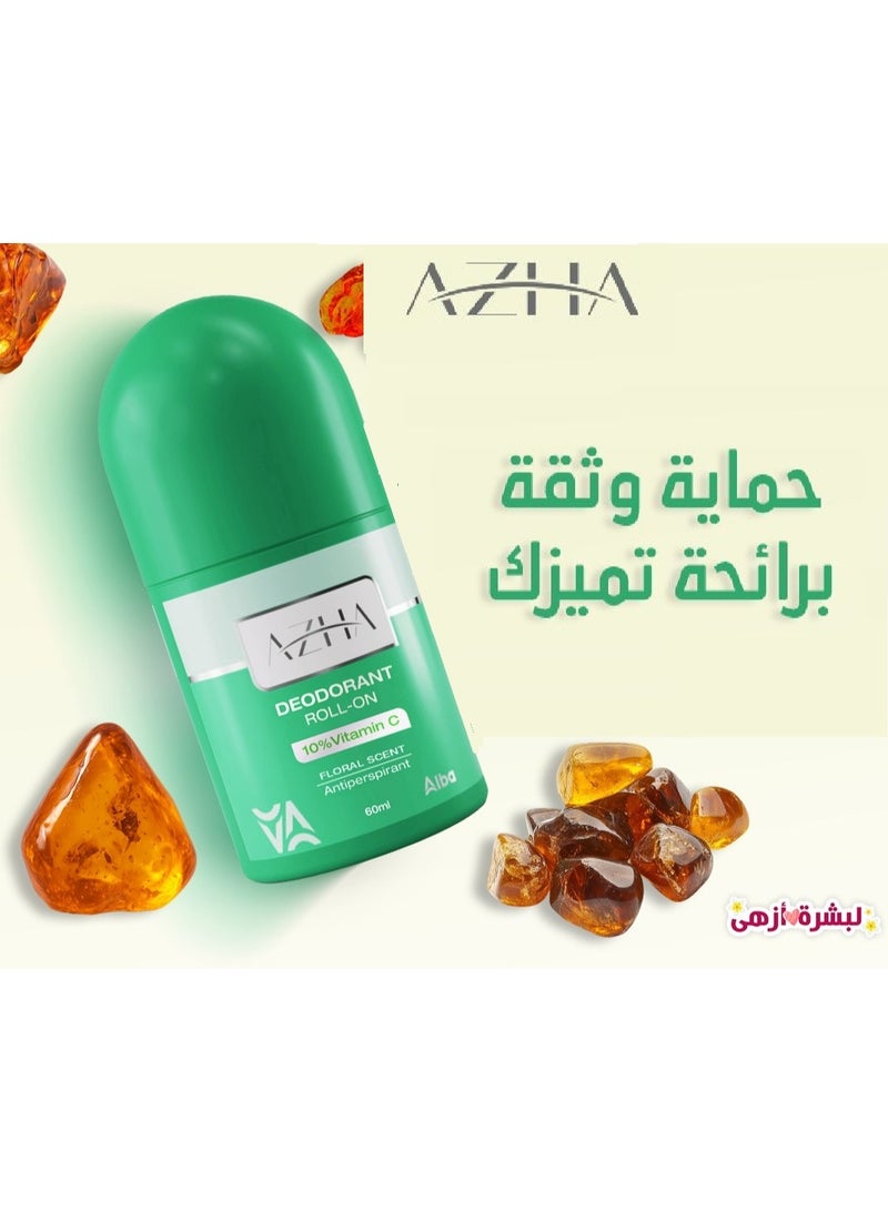أزهى أزها رول أون برائحة الزهور 60 مل (قد يختلف شكل العبوة) - Image 5