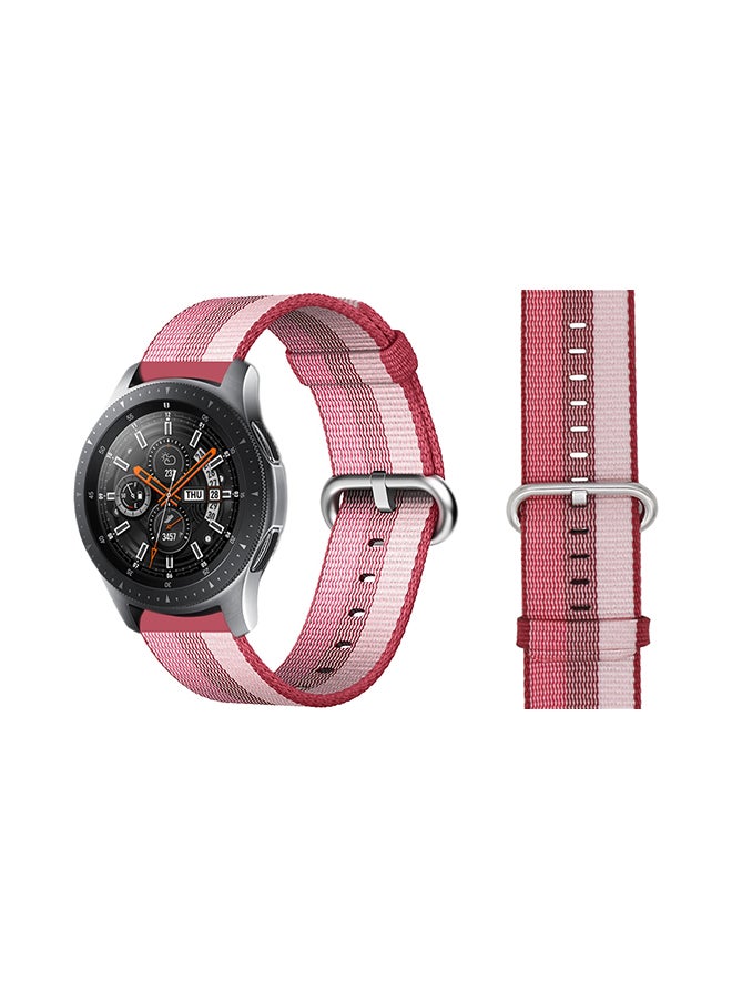 Woven Replacement Band For Samsung Galaxy Watch Berry