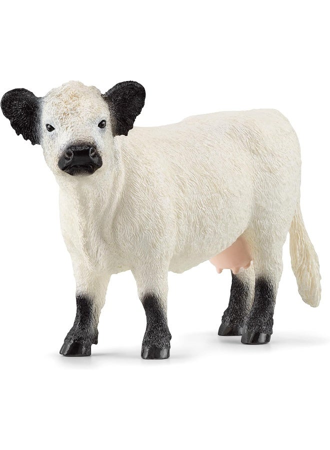 Schleich Farm World Galloway Cow Figure (9 cm) - Image 1