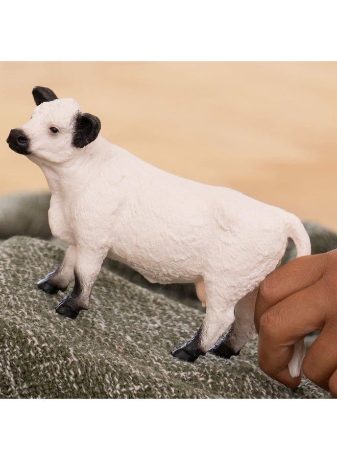 Schleich Farm World Galloway Cow Figure (9 cm) - Image 2