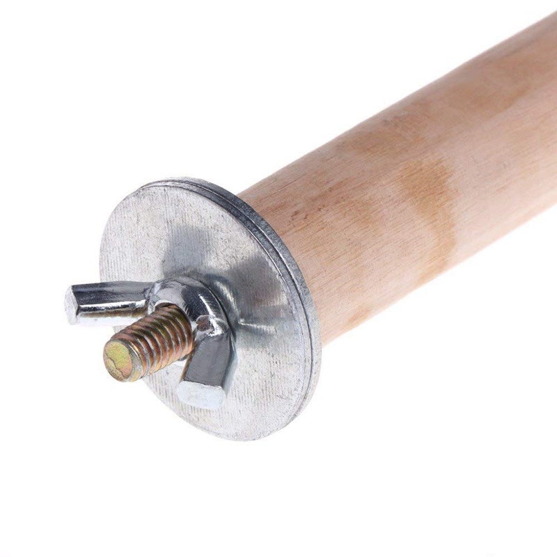 Sage Square منصة خشبية من موطن طبيعي مع مجموعة من 4 منصات خشبية/ألعاب للطيور (ببغاء/كوكاتيل/ببغاء أسترالي/هامستر/سنجاب) (خفيفة الوزن) (الأحجام - 4" 6" 8" 10" مجموعة مكونة من 4) - Image 4