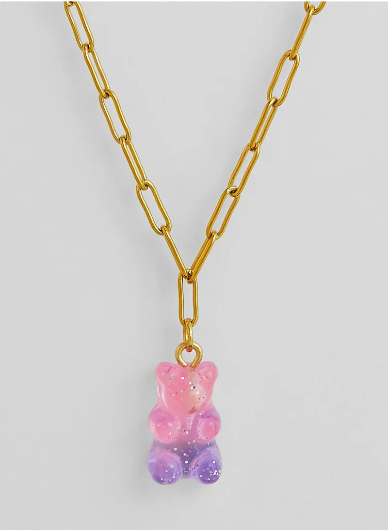 Fashionbox Bella Gummy Bear Necklace