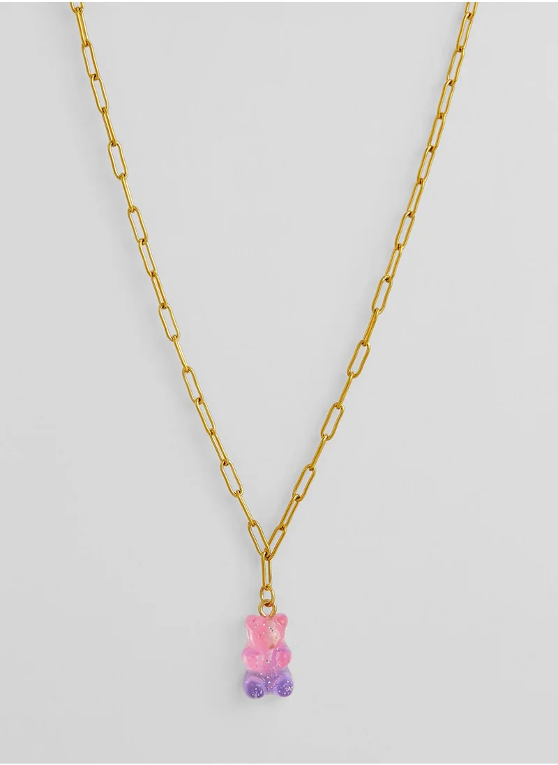 Fashionbox Bella Gummy Bear Necklace