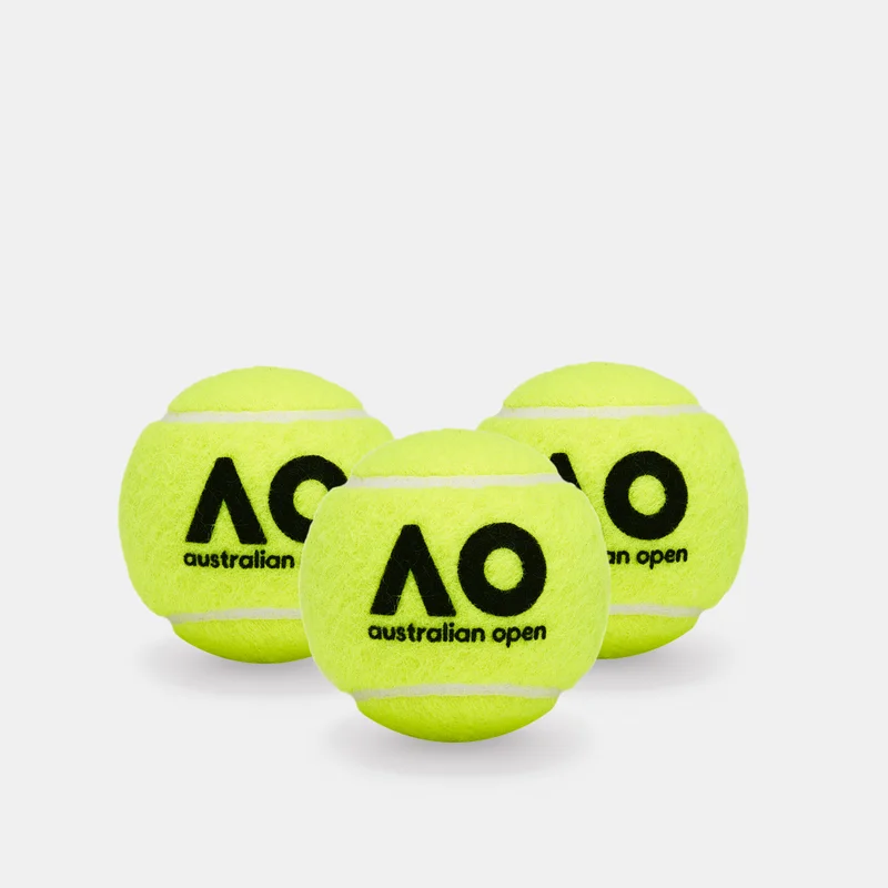 DUNLOP Australian Open 3 Ball Tennis Tube