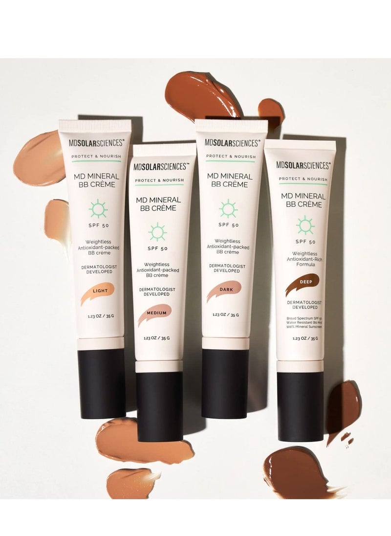 MDSolarSciences - MDSolarSciences Crème Mineral Beauty Balm SPF 50 OilFree Tinted Matte BB Crème - Image 1